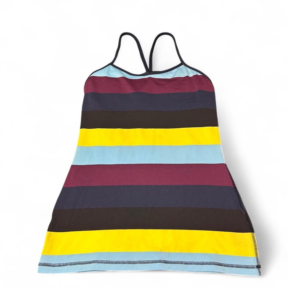 lululemon athletica Multicolor Striped Tank Top